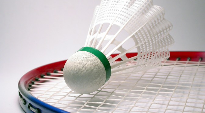 Join our weekly badminton game in 2016 school year